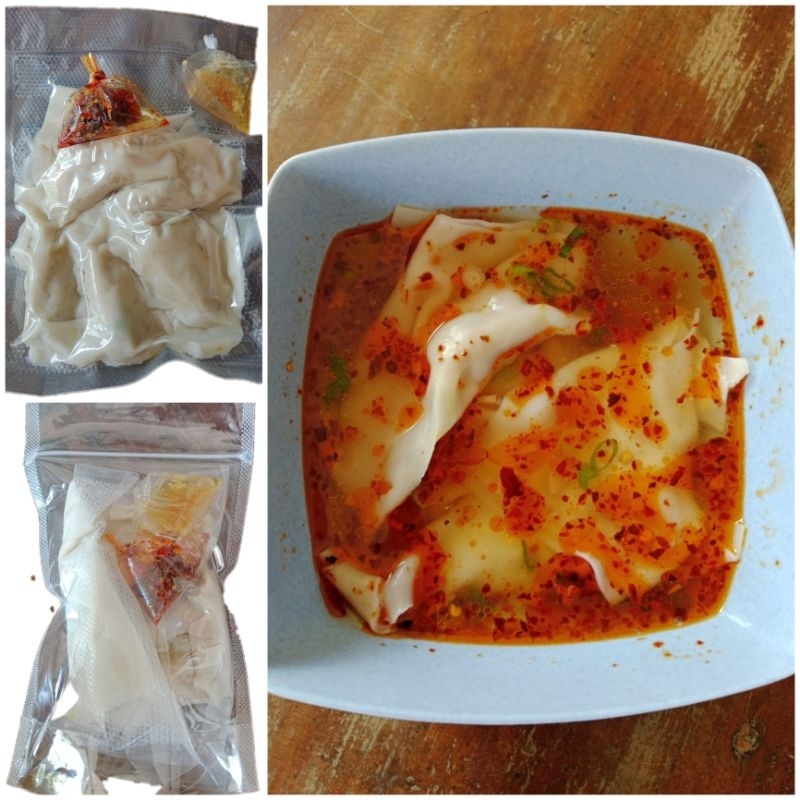 

Pangsit Ayam Kuah 7 pcs Pedas / Wonton Ayam Pedas / Pangsit Gurih