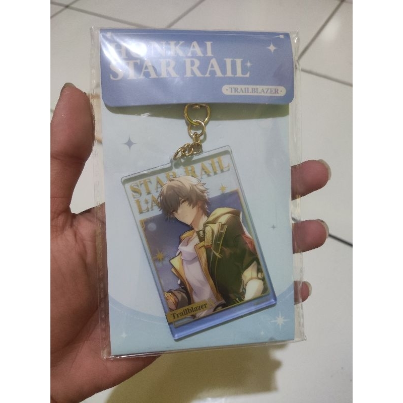 Gantungan Kunci / Keychain Caelus Anniversary Hon kai Star Rail HSR Official Limited Edition New Seg