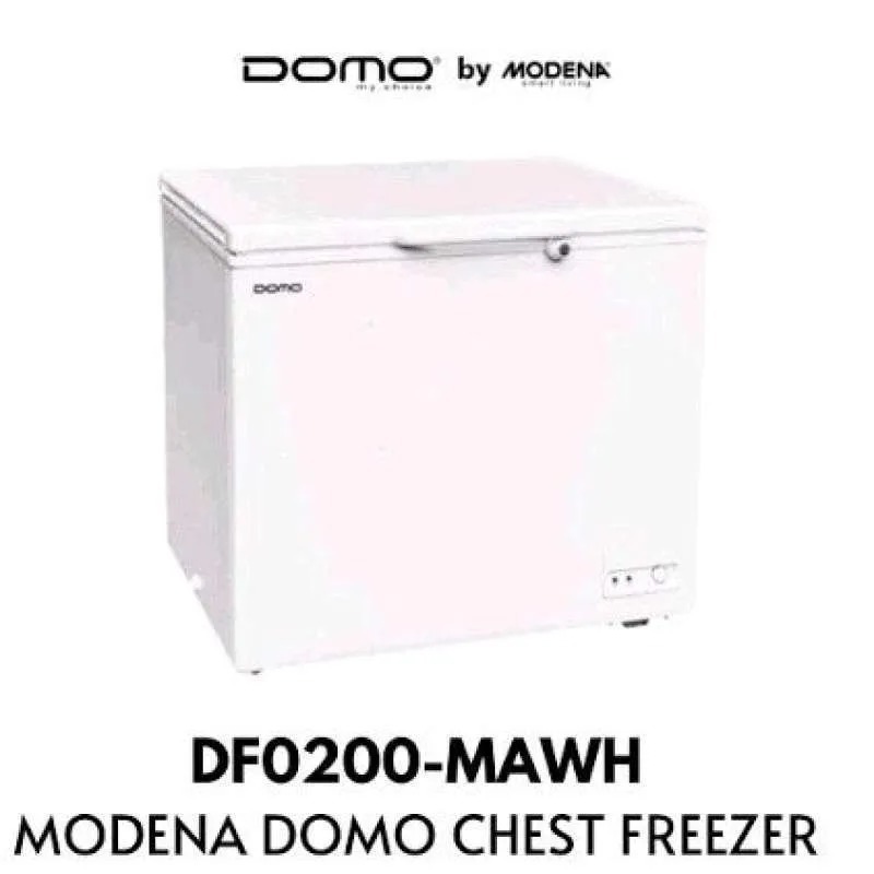 DOMO CHEST FREEZER DF 0200 MAWH / FREEZER DOMO BY MODENA DF-0200-MAWH