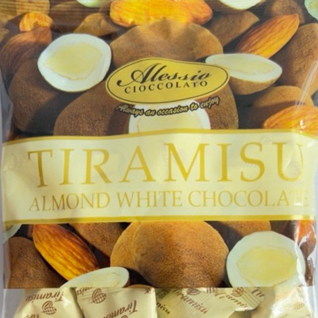 

Alessio Tiramisu Almond White Choccolate