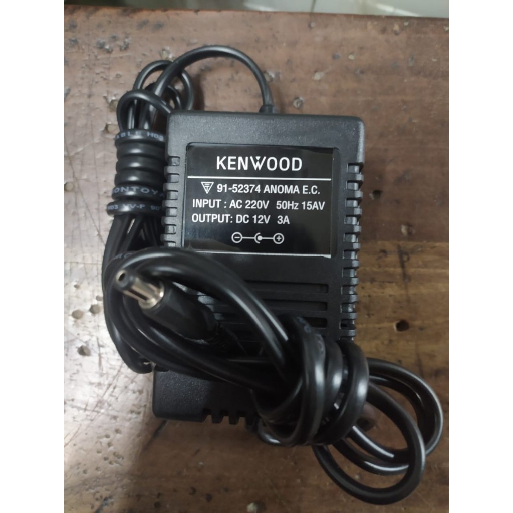 Adaptor Trafo 12v 3A Kenwood Adapter 12 volt 3 ampere
