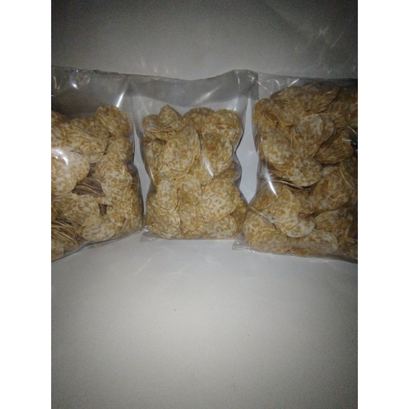 

keripik tempe bulat