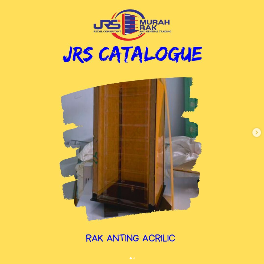 RAK ANTING AKRILIK TERMURAH