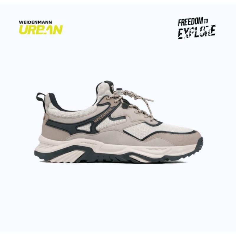 WEIDENMANN Urban Viper Sepatu Sneakers Kasual Unisex dengan Bahan Kulit Sintetis dan Mesh - Viper 01