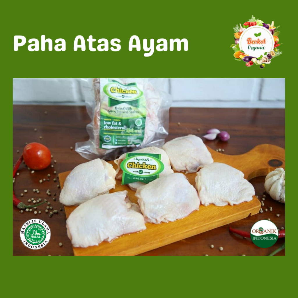 

Paha Atas Ayam Organik BERKAH CHICKEN | 1kg