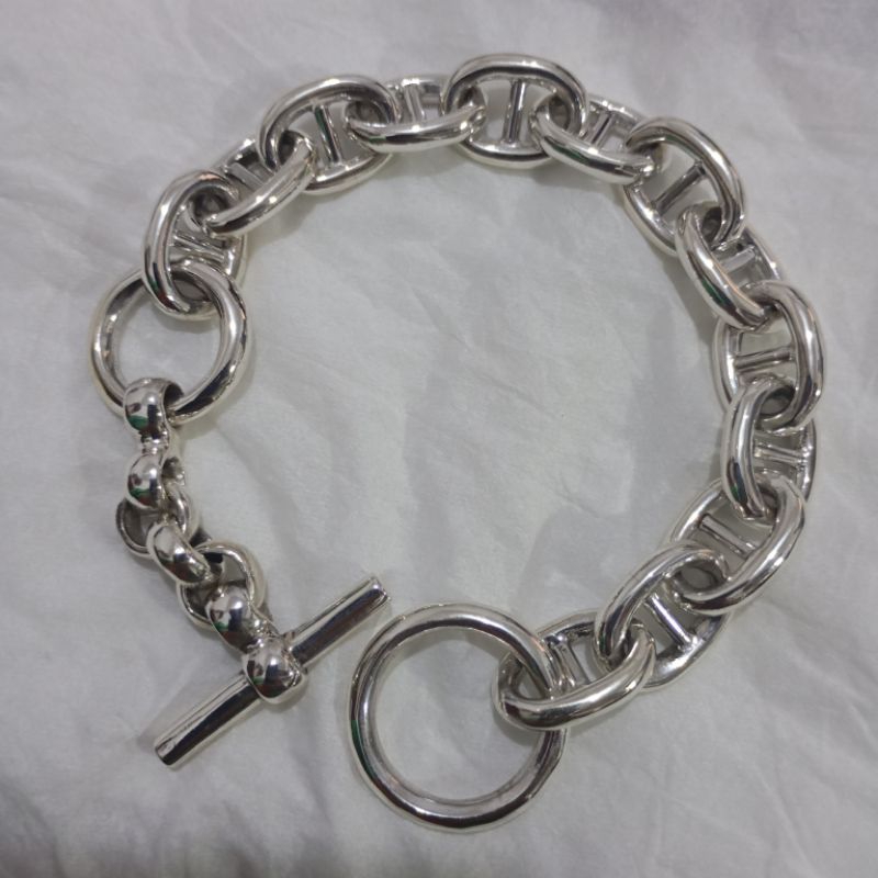 Gelang Pria Perak Silver 925 Handmade