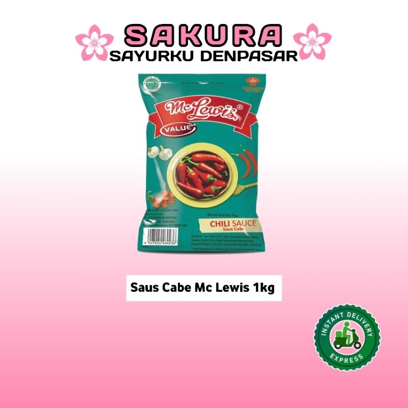 

Saus Cabe Mc Lewis 1kg - SAKURA