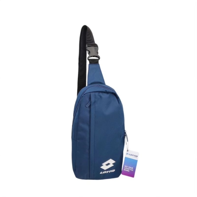 Lotto tas waistbag Unisex Bienno Body Bag Navy original BNWT