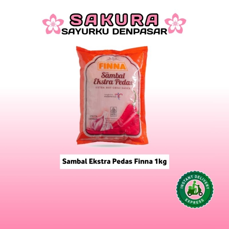 

Sambal Ekstra Pedas Finna 1kg - SAKURA