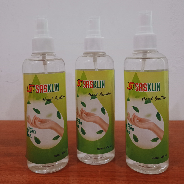Sasklin Hand Sanitizer Cair 250ml / Antiseptik Spray Sasklin 250ml - Medika