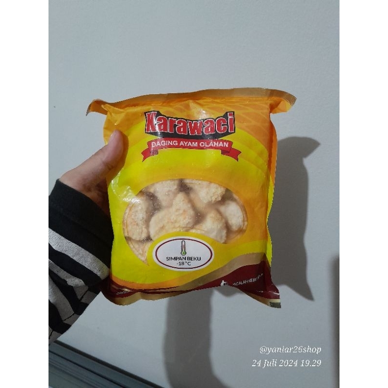 

[INSTAN ONLY] NUGGET AYAM KARAWACI KEMASAN 250GR