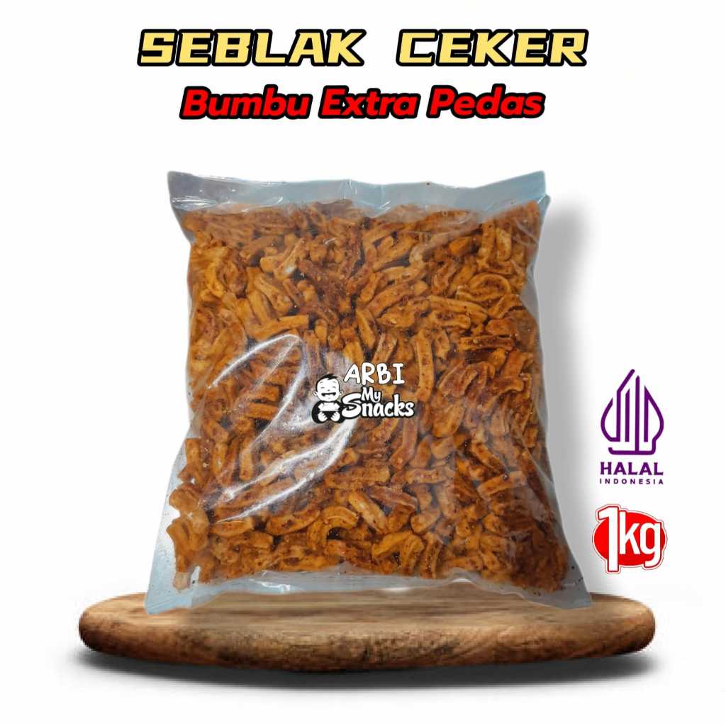 

Seblak Ceker Goreng 1 Kg Bumbu Extra Pedas Gurih