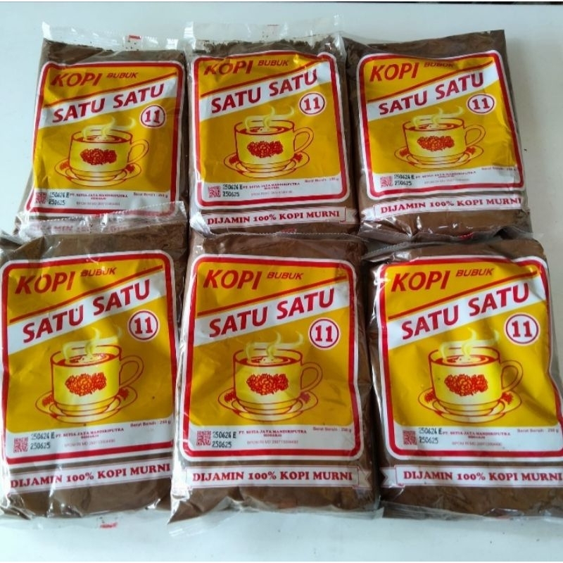 

kopi bubuk satu satu 11 1-1 kopi murni 250gr