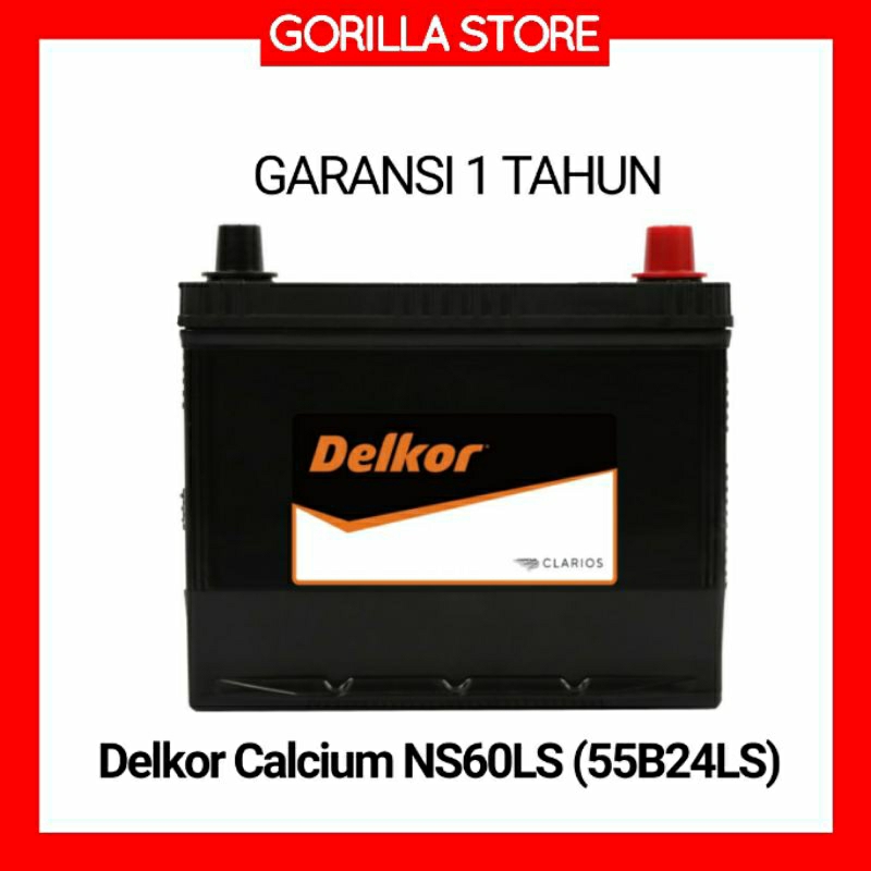 Delkor Calcium NS60LS (55B24LS) - 46Ah CCA 420