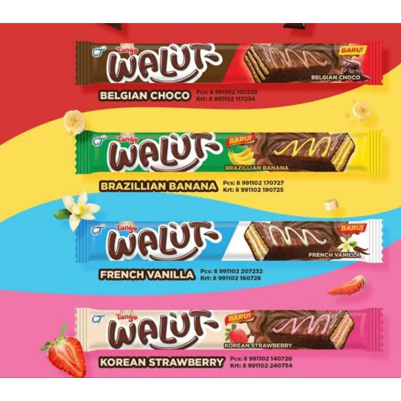 

ECER TANGO WALUT WAFER RANDOM NETTO 18 GR