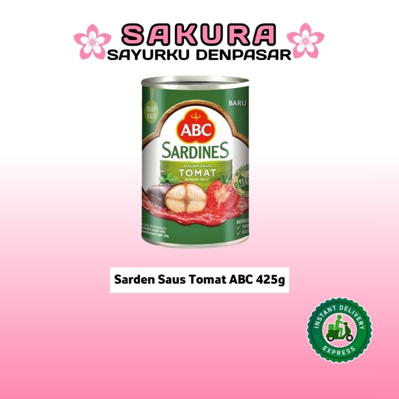 

Sarden Saus Tomat ABC 425g - SAKURA