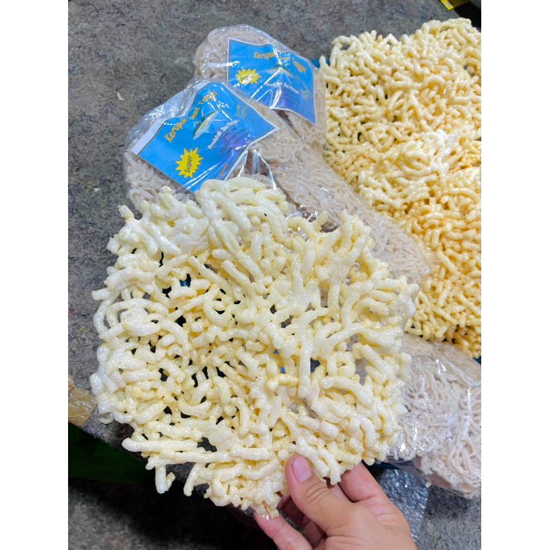 

KRUPUK IKAN TENGGIRI / KERUPUK PERTULO ASLI MADURA 500gram