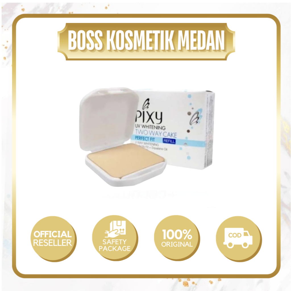 PIXY (REFILL) TWO WAY CAKE PERFECT FIT ORIGINAL - ISI ULANG BEDAK PADAT