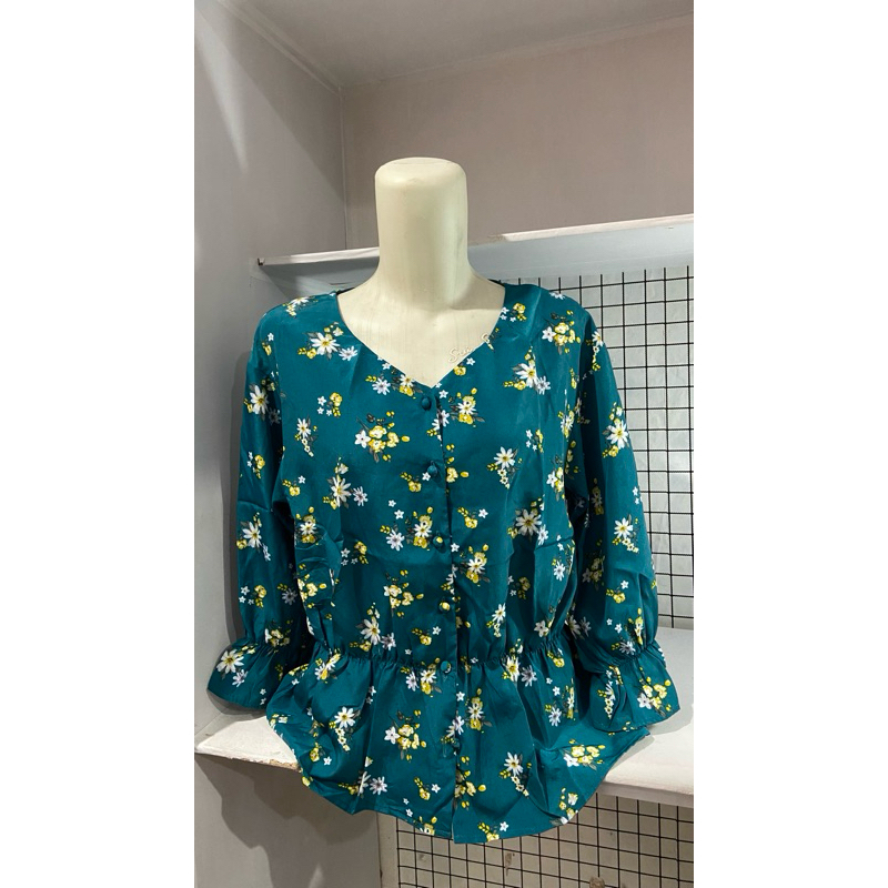 Thrift Blouse Bunga ‘Colza