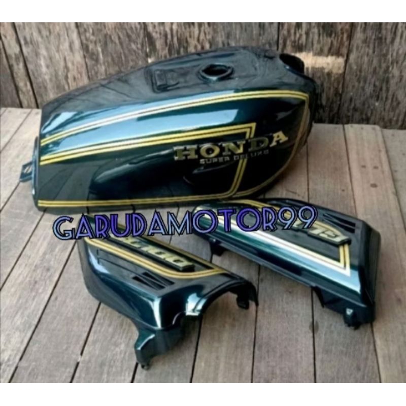 tangki GL 100 body GL 125 sandang GL cepek press pabrik set cover box aki striping
