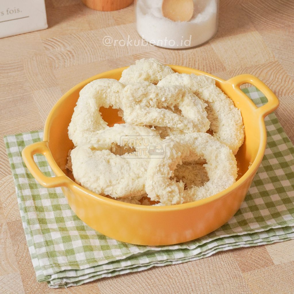 

Calamari Roku Bento BSD 250 Gr - Cumi Ring Crispy Nugget 1/4 KG - Lauk Praktis Siap Masak