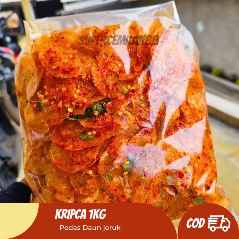 

Kripca pedas daun jeruk 1kg
