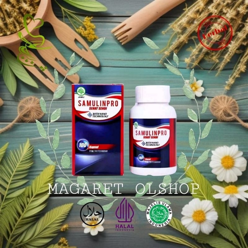 SAMULIN PRO Suplemen Kesehatan Atasi Nyeri Sendi Dan Nyeri Tulang