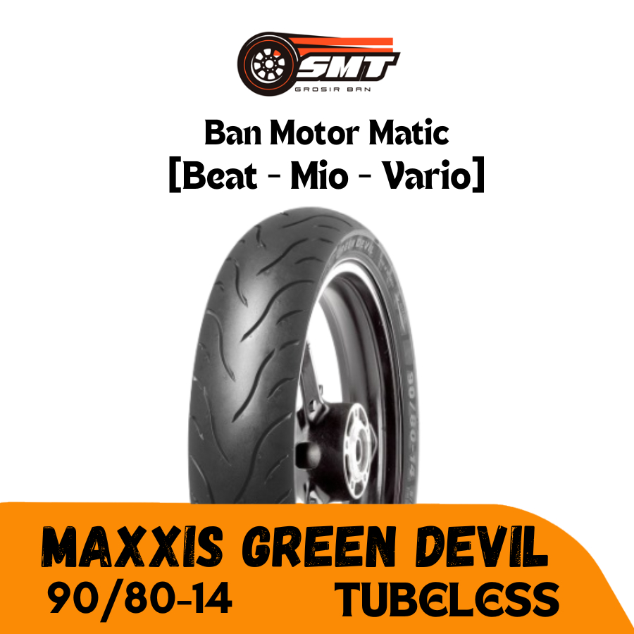 Maxxis Green Devil 90/80-14 Tubeless