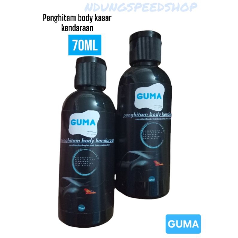 Guma  penghitam body kasar motor penghitam cat body kasar penghitam dashboard mobil permanent