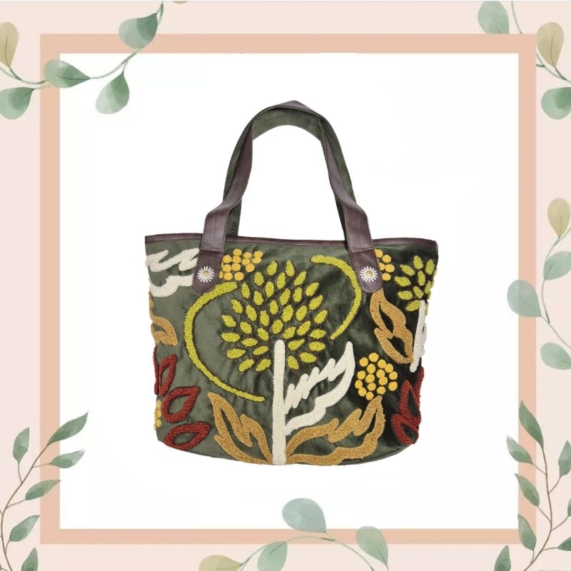 Tas Mia warna Hijau Army