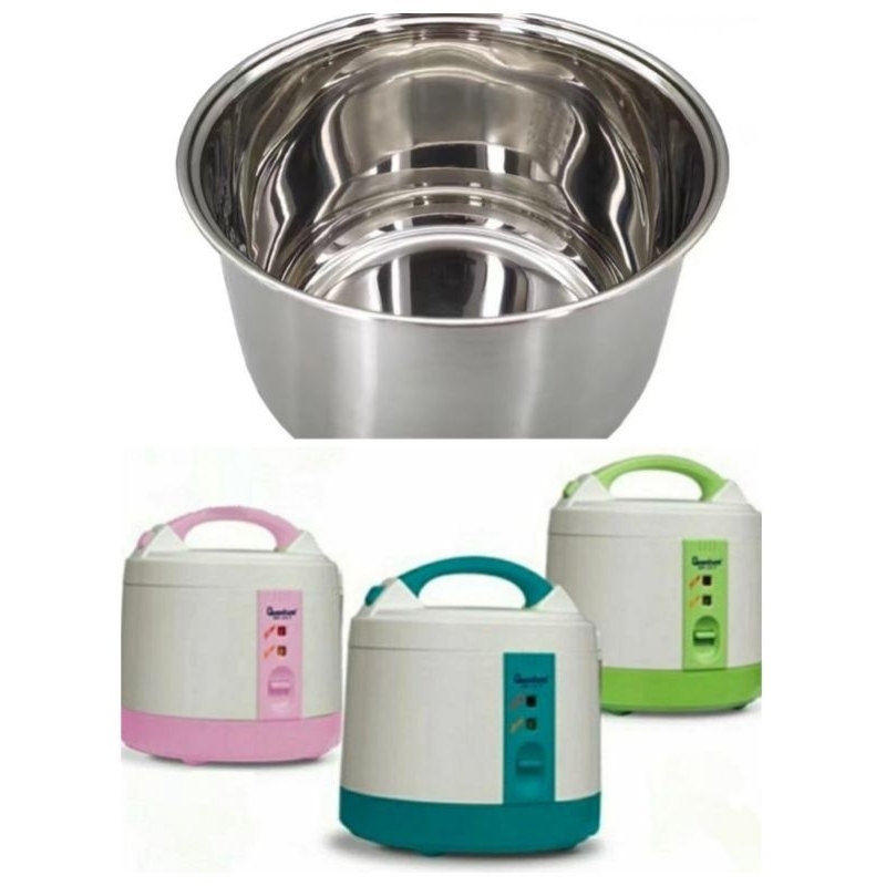 Panci Stainless Steel Innerpot Utk Magic Com Quantum QSC-203 MC