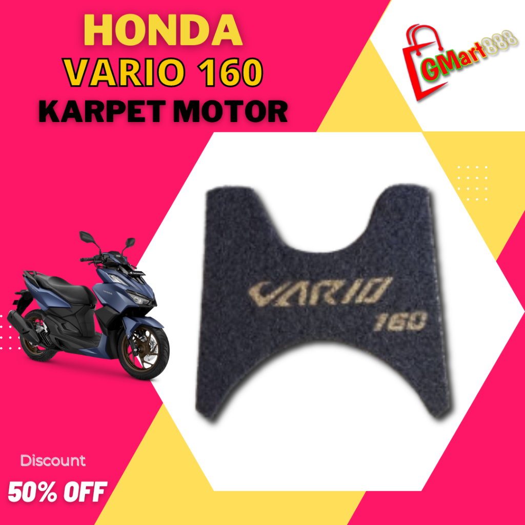 Karpet Sepeda Motor HONDA VARIO 160 - Mie Bihun Serabut