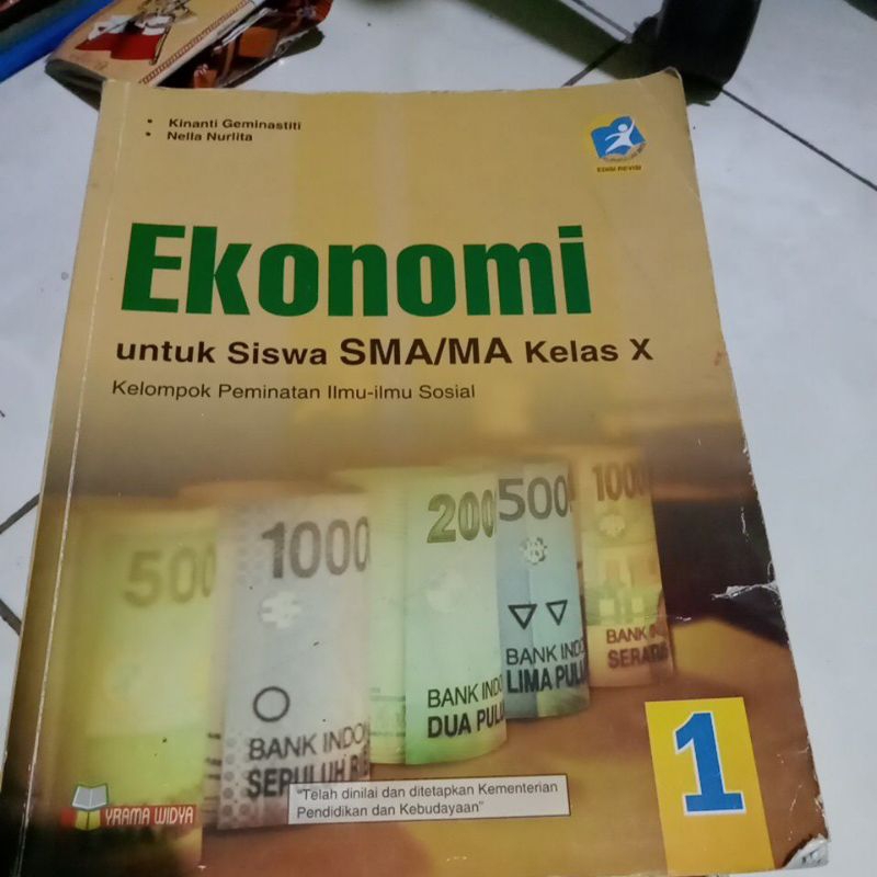 buku ekonomi kelas x penerbit yrama widya