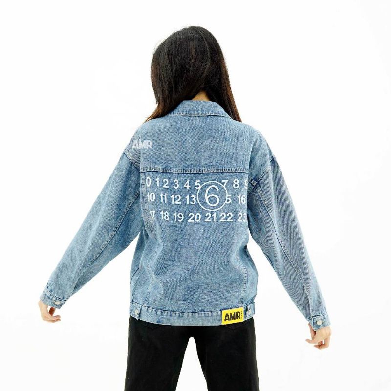Jaket Jeans Numbers 5519 - jaket jeans Denim produk asli Amr
