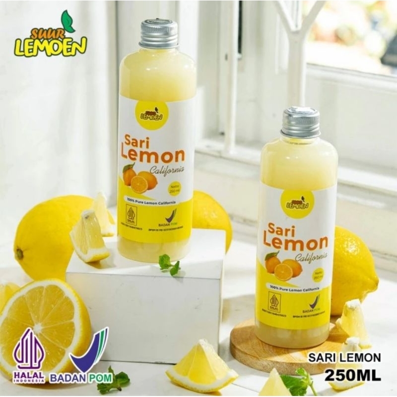 

Sari Lemon Murni California Air Lemon Murni 100% Tanpa Campuran Untuk Diet Detox Imunitas 250ML