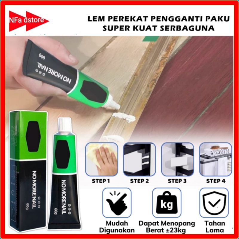Lem Super Kuat Dinding Tembok Tanpa Paku