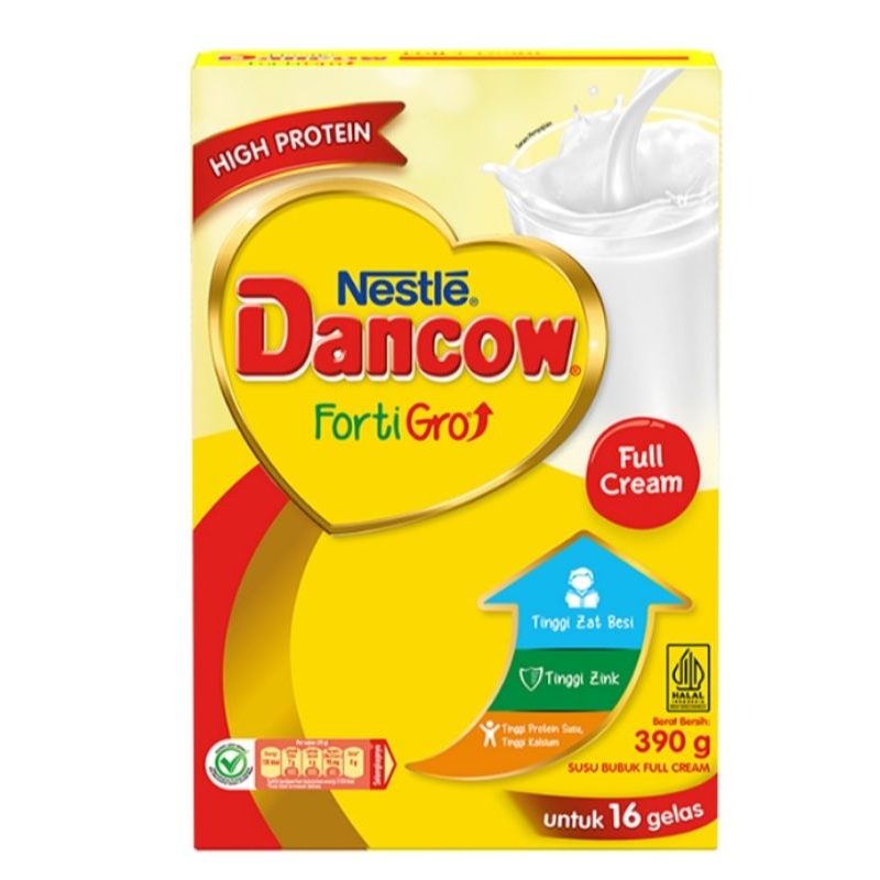 

Nestle Dancow FortiGro Susu Bubuk Full Cream 390 gram