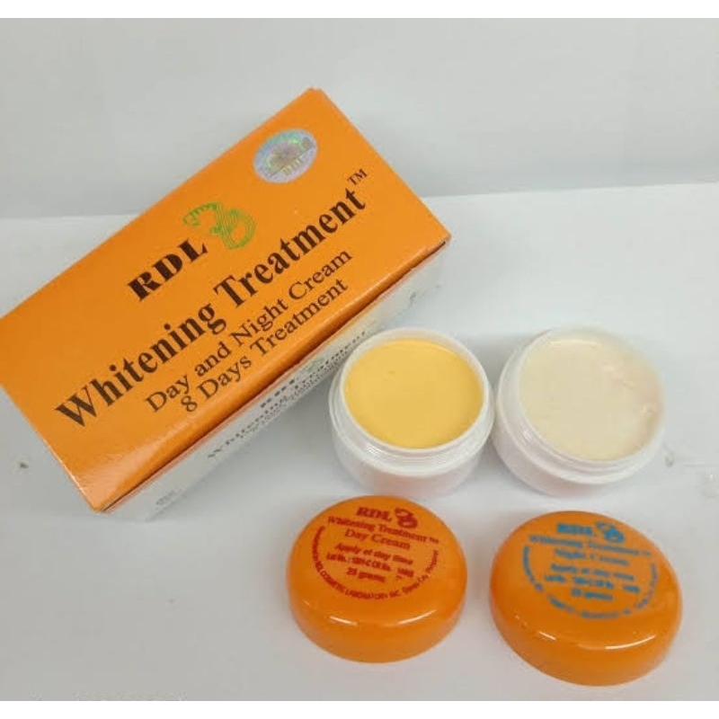 RDL 8Hari Cream pemutih wajah siang malam