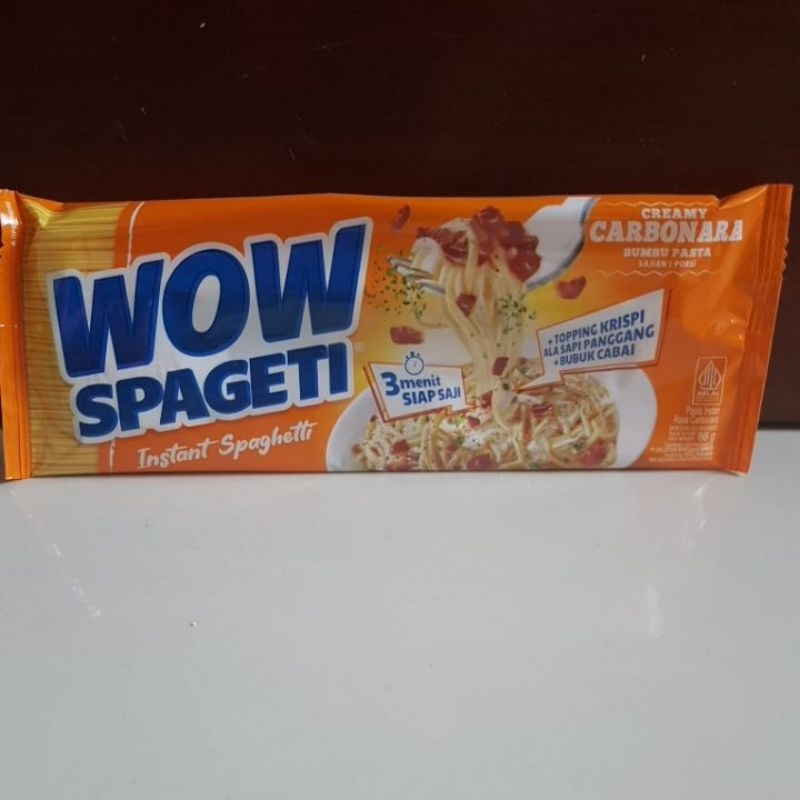 

SpagetiWowCreamyCarbonara&MeatyBolognese