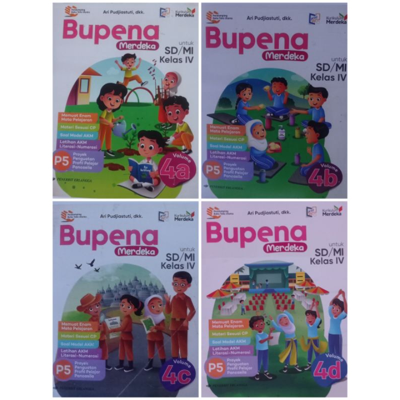 Bupena kls 4a, 4b, 4c, 4d. SD. Kumer (Bekas)