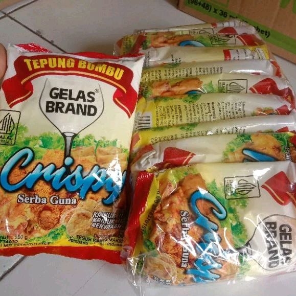 

Tepung Crispy Bumbu Serbaguna Cap Gelas 150gr