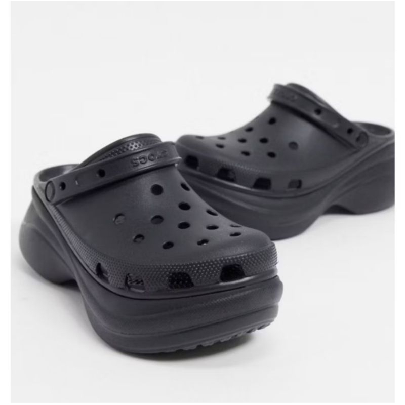 Sandal Wanita Slip On Fuji Free Jibbitz Sandal CrocsCewek Selop Wedges Sendal Wanita Crocs Terbaru S