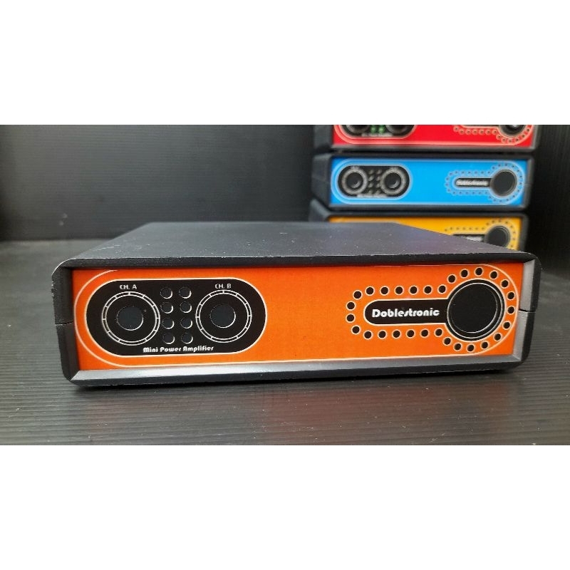 Box power amplifier miniatur build up