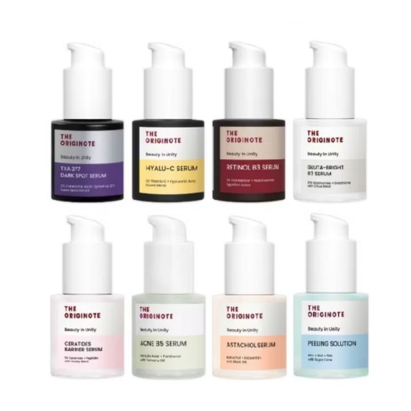 The Originote Serum - The Originote Gluta Bright B3 Serum 20ml | The Originote Acne B5 Serum | The O