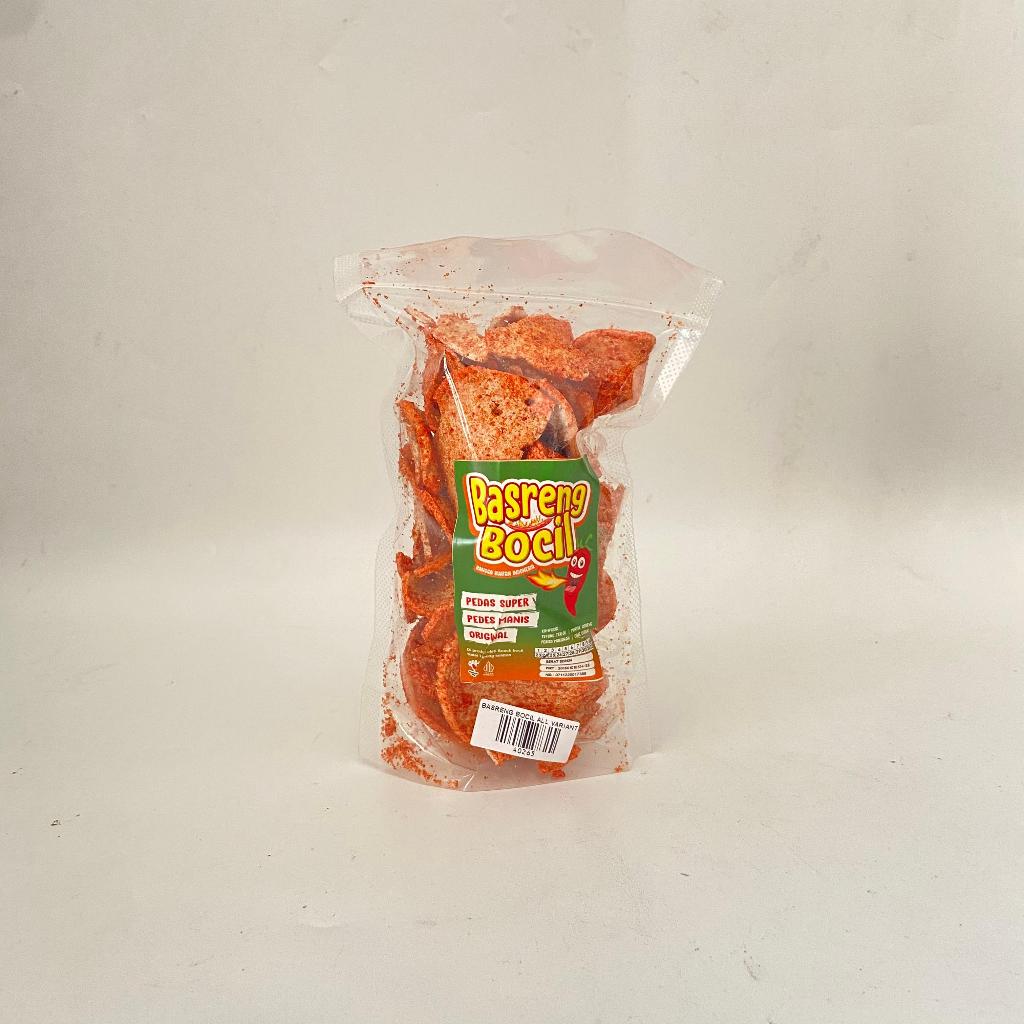 

Basreng Bocil Original dan Pedas Manis 140gram