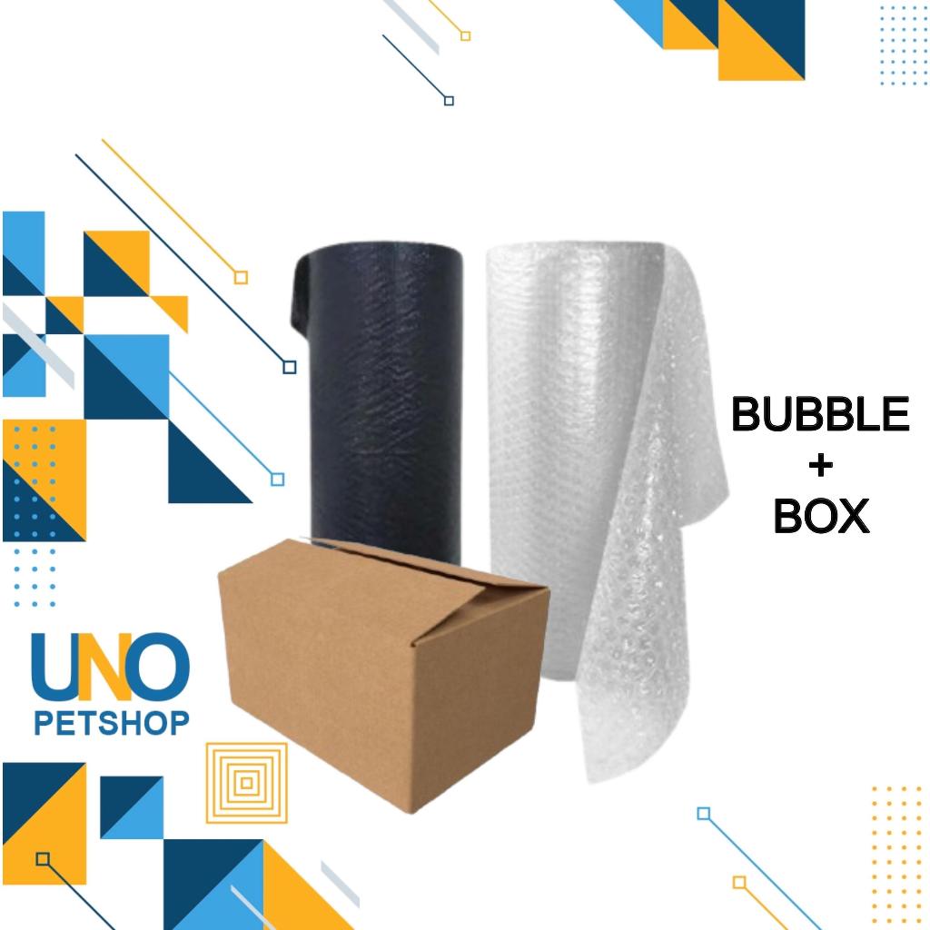 

Extra packing BUBBLE + BOX