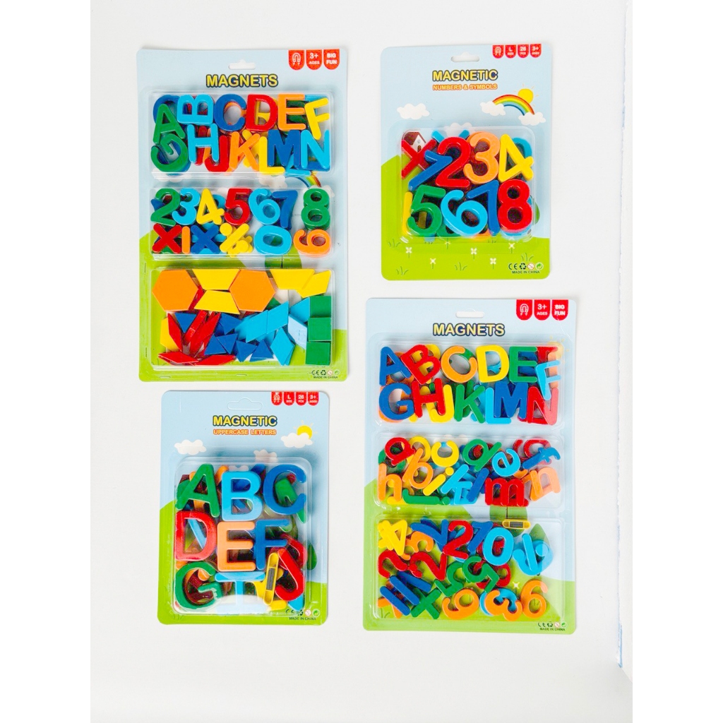 

Magnet Angka Huruf & Bentuk Shape