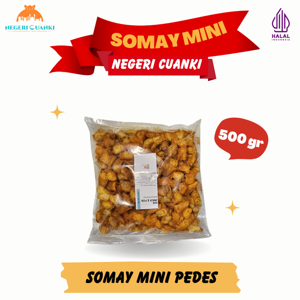 

Somay Mini Pedas 500 gr