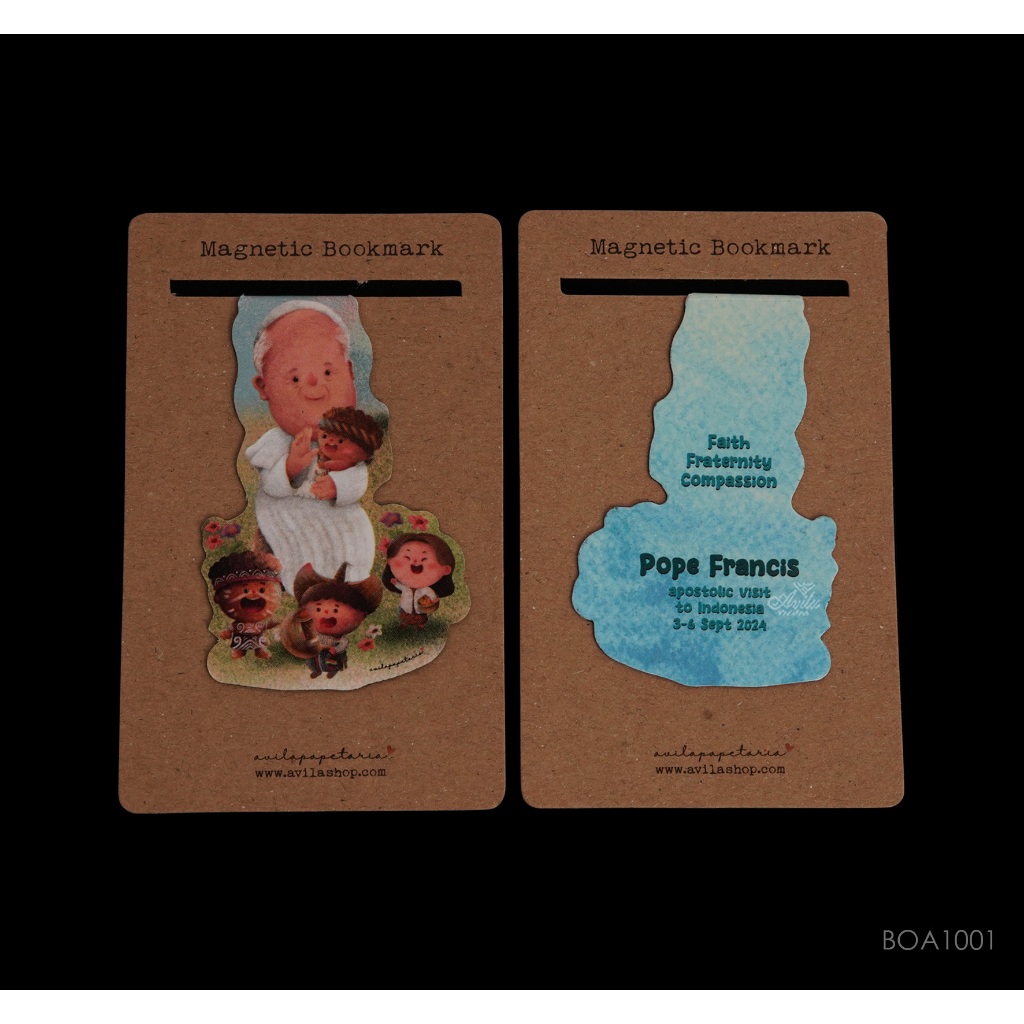 

MRH1 Bookmark Magnetic Pope Francis Apostolic