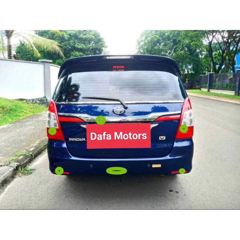 Paket Upgrade Belakang Innova 2013 2014 2015